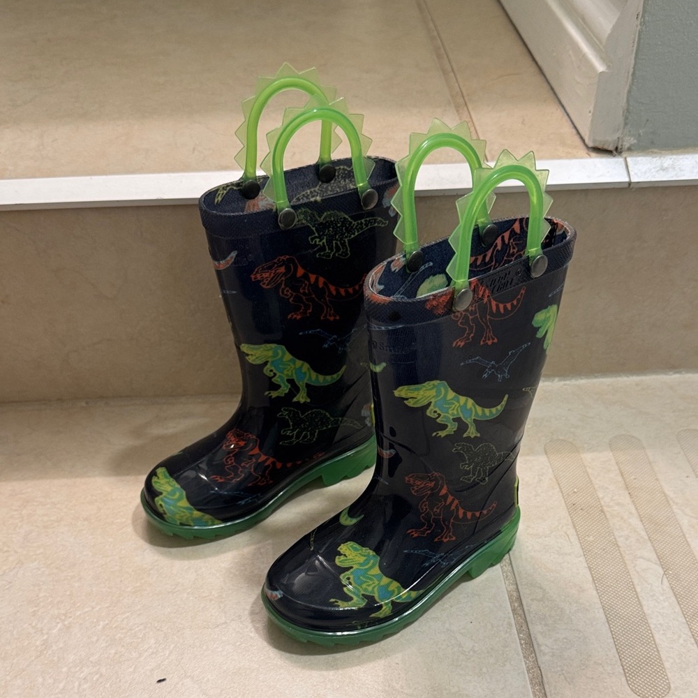 Toddler Dinosaur Rainboots
